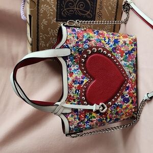 Brighton Fashionista Leather Handbag